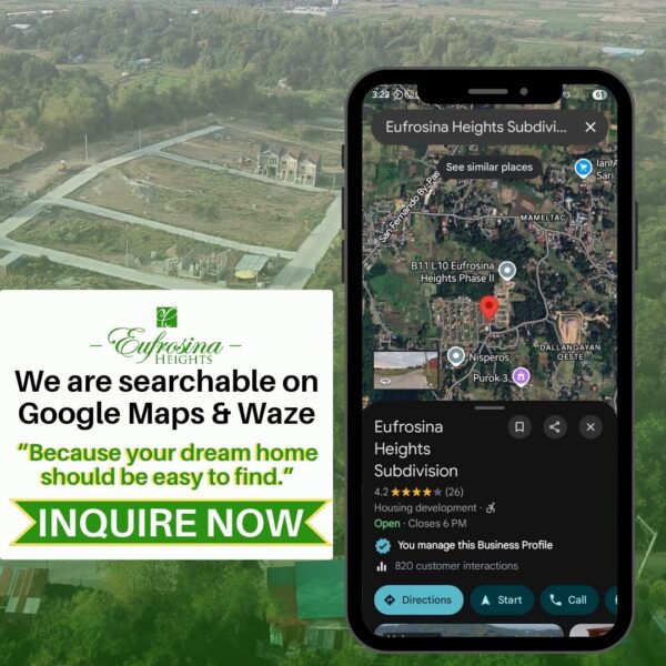 Eufrosina Heights Phase II Location