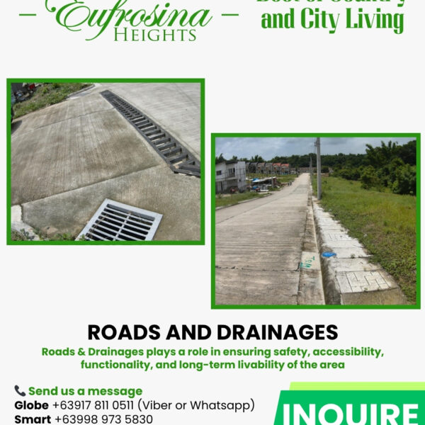 Roads and Drainages in Eufrosina Heights Phase II
