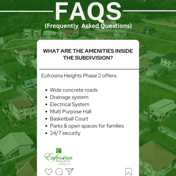 FAQ’s Eufrosina Heights